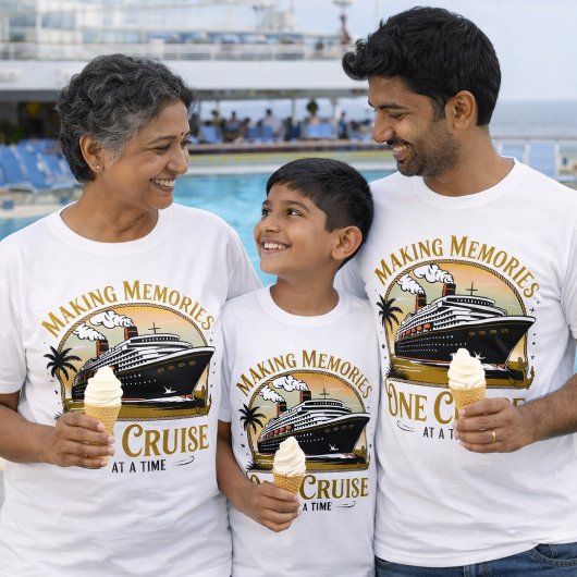 T-shirt GOLDEN Making Memories Cruise