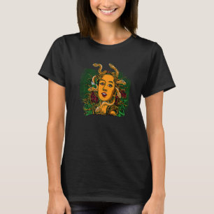 T-shirt Golden Medusa Grèce Dieu