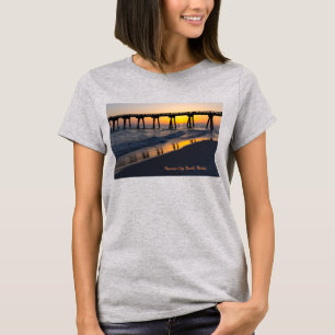 T-shirt Golden Panama City Beach Sunset réflexions