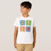 T-shirt Golden Retriever (Devant entier)