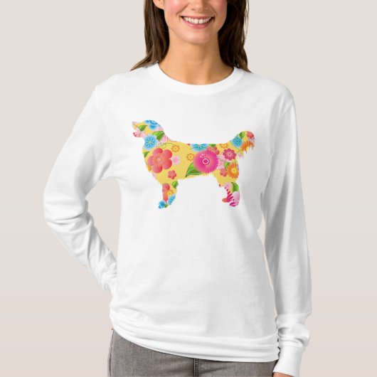 T-shirt Golden retriever (Devant)