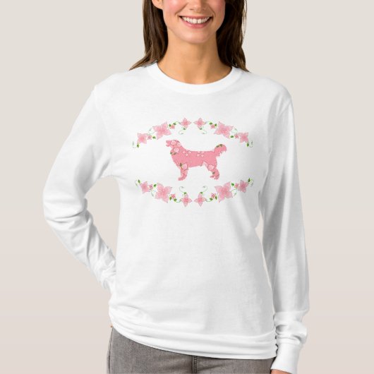 T-shirt Golden retriever (Devant)
