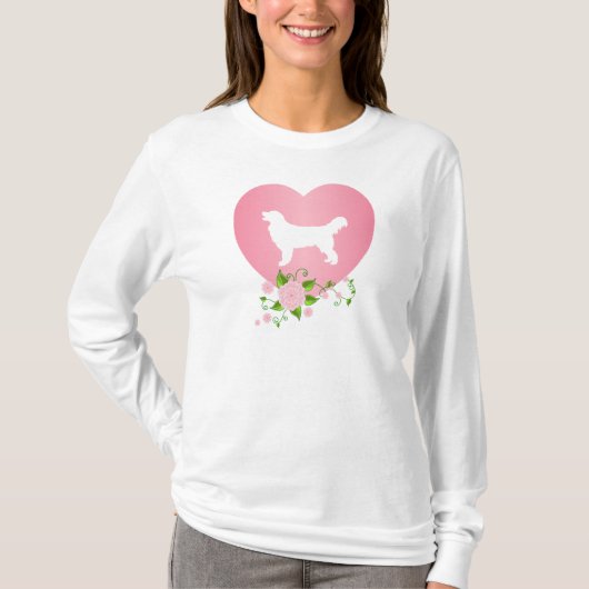 T-shirt Golden retriever (Devant)