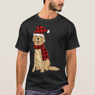 T-shirt Golden Retriever Buffalo Plaid Retriever Dog Lover