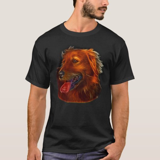 T-shirt Golden Retriever Chien4057 (Devant)