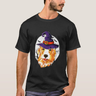 T-shirt Golden Retriever Chien Head