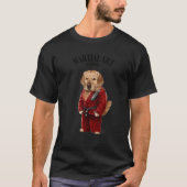 T-shirt Golden Retriever Chien Judo Karate Master En Jud R (Devant)
