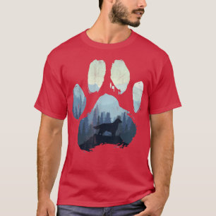 T-shirt Golden Retriever Corgi Chien Paw Maman Papa Montag