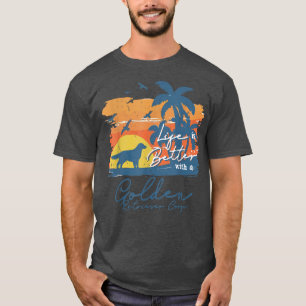 T-shirt Golden Retriever Corgi Life