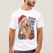 T-shirt Golden Retriever décrocher vacances Conception de  (Devant)