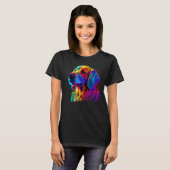 T-shirt Golden Retriever Designer (Devant entier)