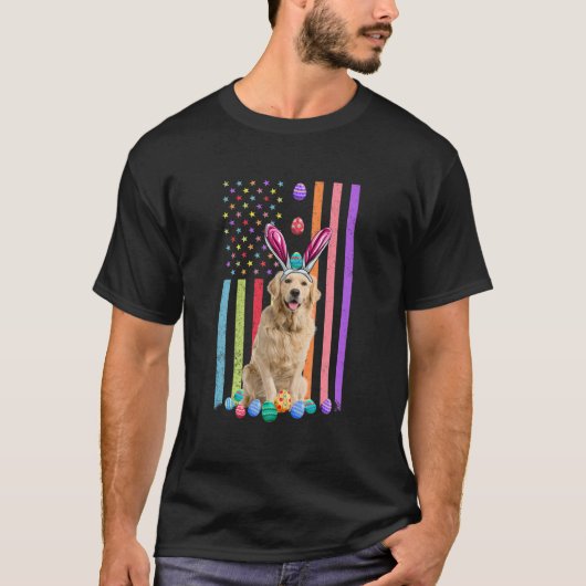 T-shirt Golden Retriever Dog (Devant)