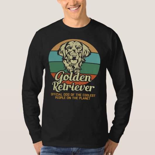 T-shirt Golden Retriever Golden Retriever 506 (Devant)