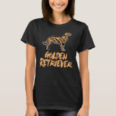 T-shirt Golden Retriever Labrador Chien (Devant)
