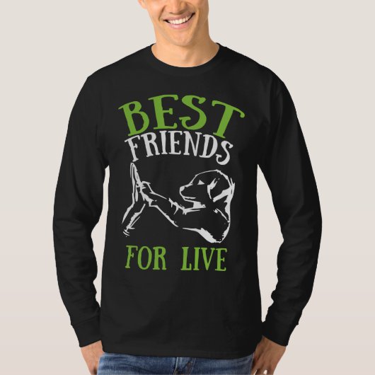 T-shirt Golden Retriever Labrador Dog High Five Dog Propri (Devant)