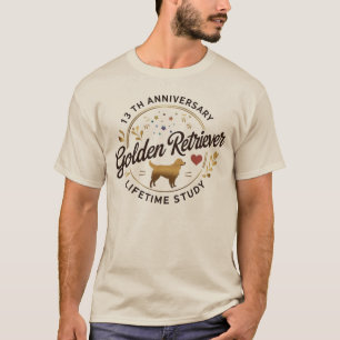 T-shirt Golden Retriever - lumière