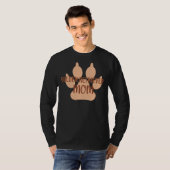 T-shirt Golden Retriever Maman Chiens du Labrador (Devant entier)