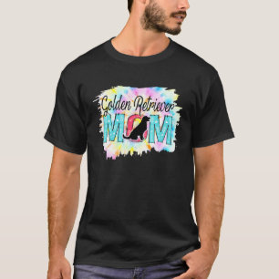 T-shirt Golden Retriever Mom Tie Dye Dog Mom