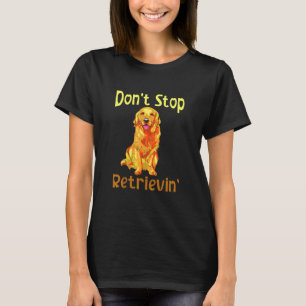 T-shirt Golden Retriever Papa Maman Garçons