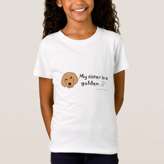 T-Shirt golden retriever - plus (Devant)