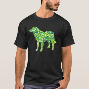 T-shirt Golden Retriever Shamrock Saint Patrick's Day Pet