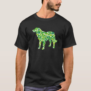 T-shirt Golden Retriever Shamrock Saint Patrick's Day Pet