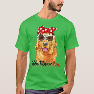 T-shirt Golden Retriever Shirt Golden Retriever Maman Band