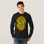 T-shirt Golden Retriever With Tennis Balls Active (Devant entier)