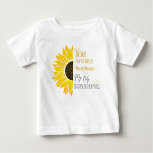 T-shirt Golden Sunflower Baby