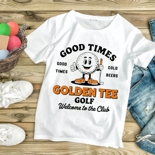 T-shirt Golden Tee Golf Good Times Cold Beers
