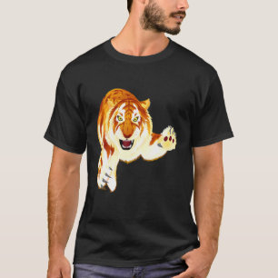 T-shirt Golden Tiger Panthera Tigre Rare Big Cat