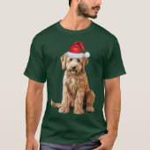T-shirt Goldendoodle Amoureux des chiens Funny Christmas (Devant)