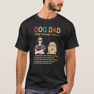 T-shirt Goldendoodle Chien Papa Définition Fête des pères