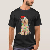 T-shirt Goldendoodle Chien Tree (Devant)