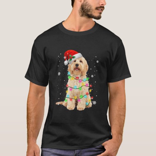 T-shirt Goldendoodle Chien Tree (Devant)