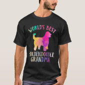 T-shirt Goldendoodle Dog Worldu2019s Best Golden Doodle G (Devant)