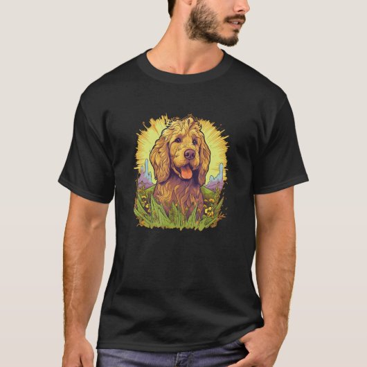 T-shirt Goldendoodle Dood  Doodle Dog Golden Doodle 11 (Devant)