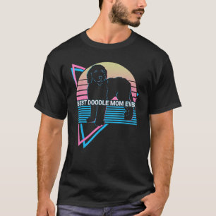 T-shirt Goldendoodle Dood Retro Meilleur Doodle Maman Jama