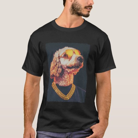 T-shirt Goldendoodle drôle (Devant)