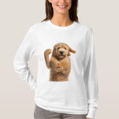 T-shirt Goldendoodle entraînement Chien Maman Chien Papa d (Devant)