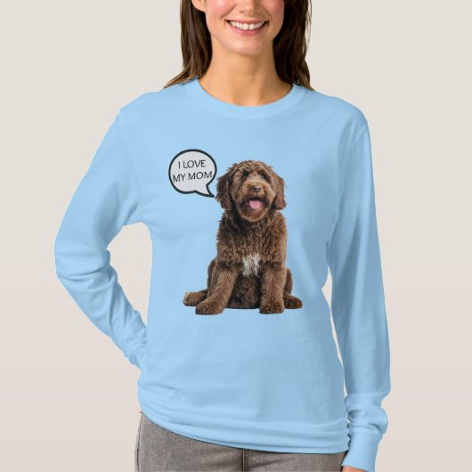 T-shirt Goldendoodle Labradoodle Chien Mères Cadeau (Devant)