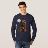 T-shirt Goldendoodle Labradoodle Chien Papa cadeau Amoureu (Devant entier)