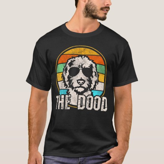 T-shirt Goldendoodle Le Chien Dood (Devant)