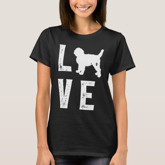 T-shirt Goldendoodle Love (Devant)