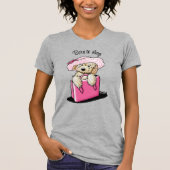 T-shirt Goldendoodle Shopping (Devant)