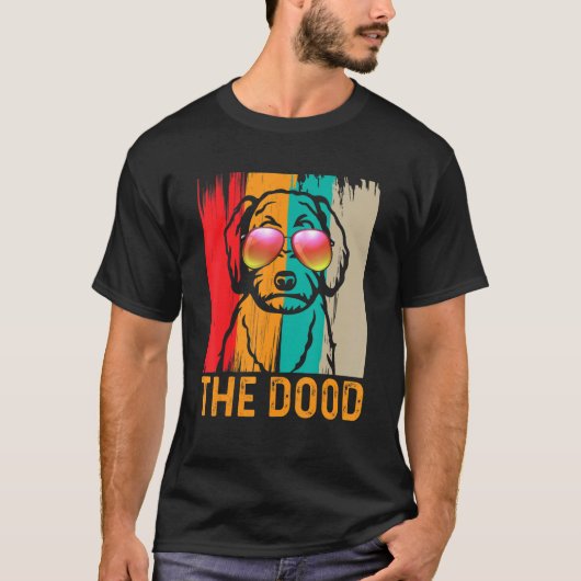 T-shirt Goldendoodle The Dood (Devant)