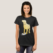 T-shirt Goldenes Labradodle (Devant entier)