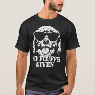 T-shirt Goldenoodle Labraoodle No Fluffs the Dood Funny