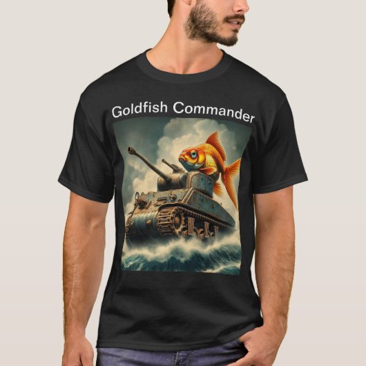 T-shirt "Goldfish Commander" (Devant)