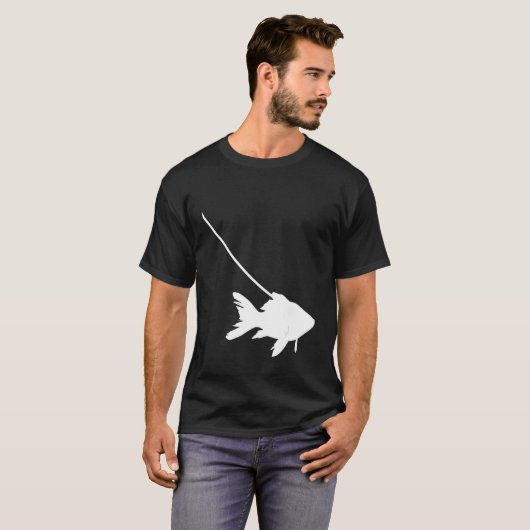 T-shirt Goldfish on a Leash Fish Pet Aquarium Animal Zoo C (Devant entier)